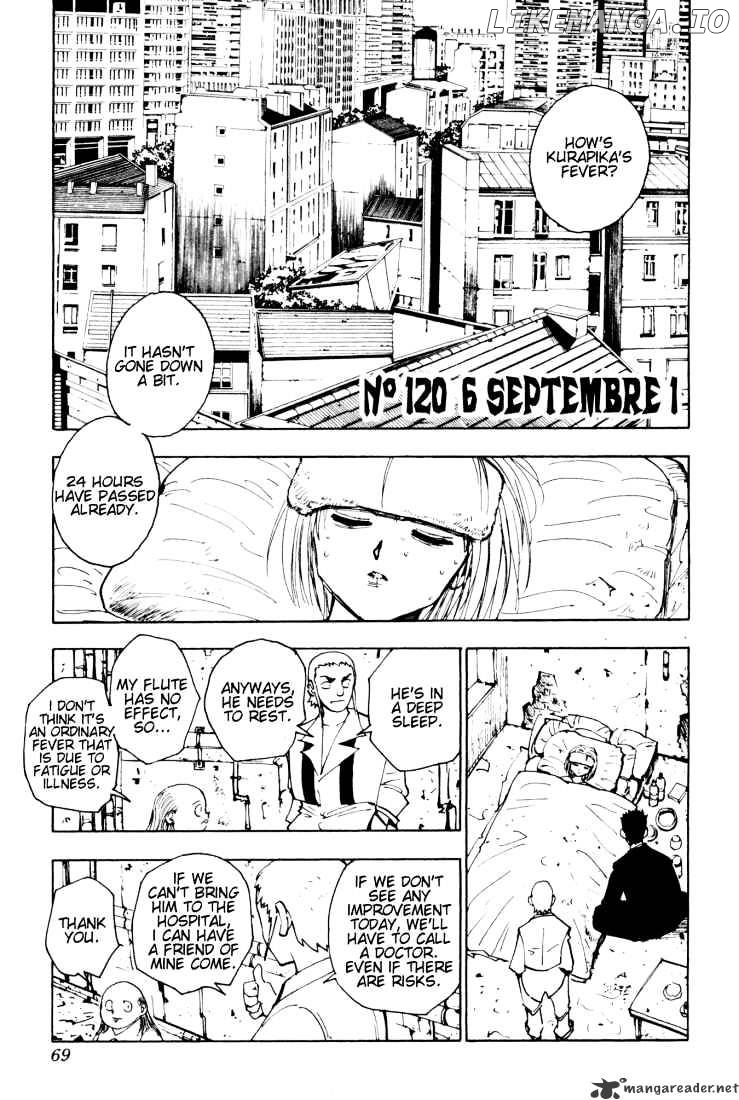 Hunter x Hunter, Chapter 120 image 01
